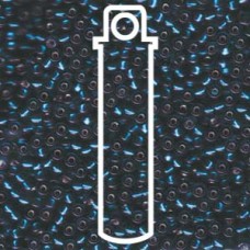 8/0 Dyed S/l Blue Zircon Miyuki Apprx 22gm Tube (1425)