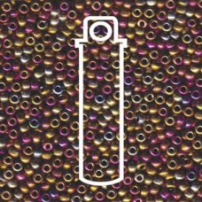 8/0 Met Purple Gold Iris Miyuki Apprx 22gm Tube (188)
