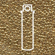 8/0 24 Kt Gold Plated Miyuki Apprx 22gm Tube (191)