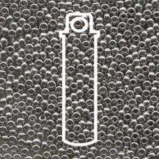 8/0 Palladium Plated Miyuki Apprx 22gm Tube (194)
