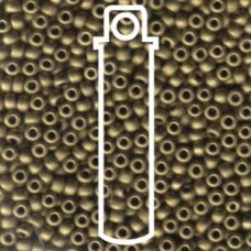 8/0 Seed Bead Matte Mtlc Dk Bronze 22gm/bg (2006)