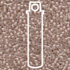 8/0 Blush Lined Crystal Miyuki Apprx 22gm Tube (215)