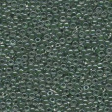 8/0 Forest Green Lined Crystal Miyuki 250 Gram Bag (217)