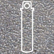 Taupe Lined Crystal Ab Miyuki Apprx 22gm Tube (2195)