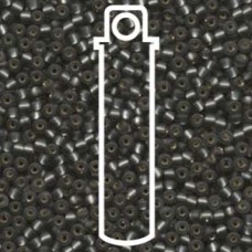 8/0 Matte S/l Grey Miyuki Apprx 22gm Tube (21F)