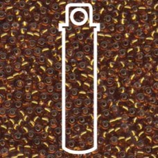 8/0 S/l Tr Topaz Miyuki Apprx 22gm Tube (2422)