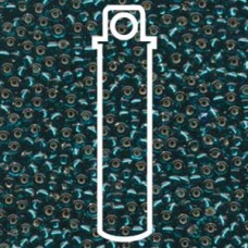 8/0 S/l Tr Teal Miyuki Apprx 22gm Tube (2425)