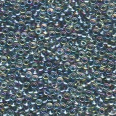 8/0 Seafoam Lined Crystal Ab Miyuki 250 Gram Bag (263)