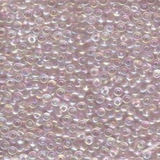 8/0 Tr Pale Pink Ab Miyuki 250 Gram Bag (265)