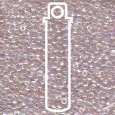 8/0 Tr Pale Pink Ab Miyuki Apprx 22gm Tube (265)