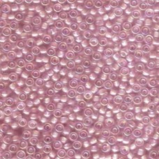 8/0 Pink Lined Crystal Ab Miyuki 250 Gram Bag (272)
