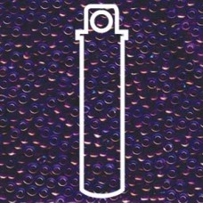 8/0 Fuchsia Lined Aqua L Miyuki Apprx 22gm Tube (352)
