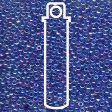 8/0 Seed Bead Cobalt Lnd Sapphire Ab-aprx 22gm/tb (353)