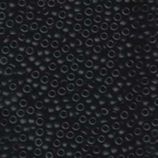 8/0 Matte Black Miyuki 250 Gram Bag (401F)
