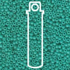 Opaque Turquoise Grn Miyuki Apprx 22gm Tube (412)