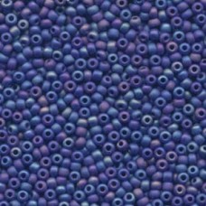 8/0 Matte Op Cobalt Ab (like Db880) Miyuki 250 Gram Bag (414FR)