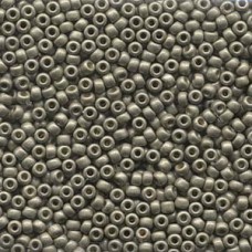 8/0 Miyuki Duracoat Matte Galvanized Lt Pewter-250gm (4221F)