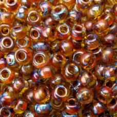 8/0 Round Picasso Saffron Trans-100 Gm/bg (4501)