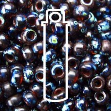 8/0 Round Picasso Dk Amber Trans-22 Gm/tb (4502)