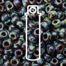 8/0 Round Picasso Garnet Trans-22 Gm/tb (4504)