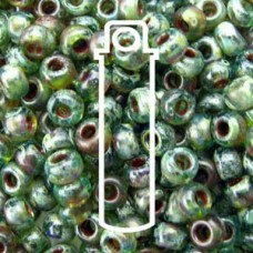 8/0 Round Picasso Olivine Trans-22 Gm/tb (4506)