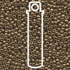 8/0 Met Lt Bronze (like Db22l) Miyuki Apprx 22gm Tube (457L)