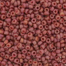 8/0 Round Frost Op Glaze Rnbw Cardinal 100gm/bg