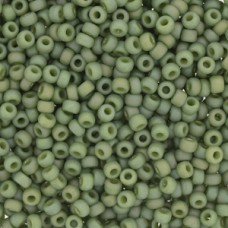 8/0 Round Frost Op Glaze Rnbw Kiwi 100gm/bg