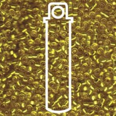 8/0 S/l Yellow Miyuki Apprx 22gm Tube (6)