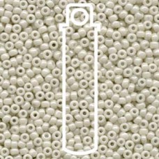 8/0 Op Limestone Luster Miyuki Apprx 22gm Tube (600)