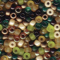 8/0 Seed Bd Mix Earth Tone- 250 Gm (MIX07)