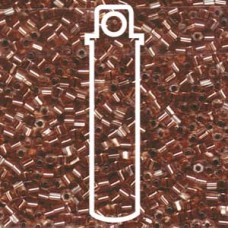 8/0 Cut Copper Lined Crystal Miyuki Apprx 20gm Tube (197)