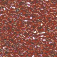 8/0 Cut Dk Peach Lined Crystal Ab Miyuki 250 Gram Bag (275)