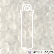 Berry 2.5 X 4.5mm Mtte Crystal- Apx 23gm/tb (131F)