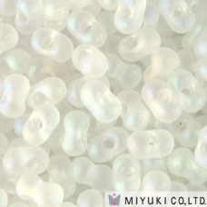 Berry 2.5 X 4.5mm Mtte Crystal Ab- 100 Gm/bg (131FR)