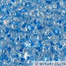 Berry 2.5 X 4.5mm Spkl Sky Blue Lnd Crys - 100 Gm/bg (1529)