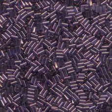 Bugle #1 (3mm)japanese 250 Gm Lavender Blue Gold Luster (1884)