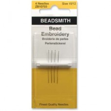Needles Bead Embroidery 4/pk-12pk/bx(zb10703)