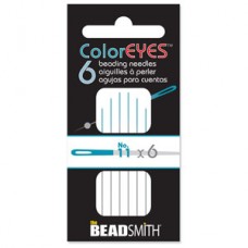 Coloreyes Beading Needle Blue #11 6/cd-5cd/bx