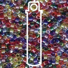 Delica Mix Rainbow Ab Aprx 7.2 Gm (MIX17)