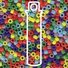 Delica Mix Opaque Rainbow- Aprx 7.2 Gm (MIX37)