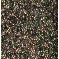 Delica Mix Copper Roses 100 Gram Bag
