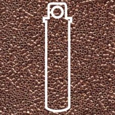 Delica Bd Bright Copper Plated Aprx 7.2 Gm (DB040)
