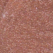 Delica 10/0 Lined Peach Ab 100gm Bg (DBM0054)