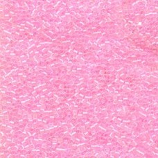 Delica 10/0 Lined Pale Pink 100gm Bg (DBM0055)