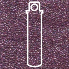 Delica 10/0 Lined Magenta Ab -apx 7.2gm (DBM0056)