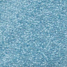 Delica 10/0 Lined Sky Blue Ab 100gm Bg (DBM0057)