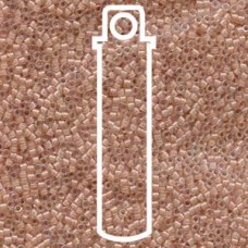 Delica Bead Lined Beige Ab Aprx 7.2 Gm (DB069)