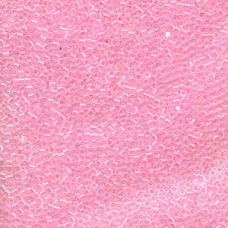 Delica Bead Lined Pink Ab 100gm Bg (DB071)