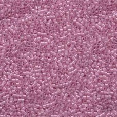 Delica Bd Lined Pale Lilac Ab 100gm Bg (DB072)
